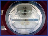 Inside Autoclave chamber